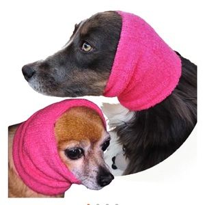 Happy hoodies comforting for dogs. Comes in pink and blue.